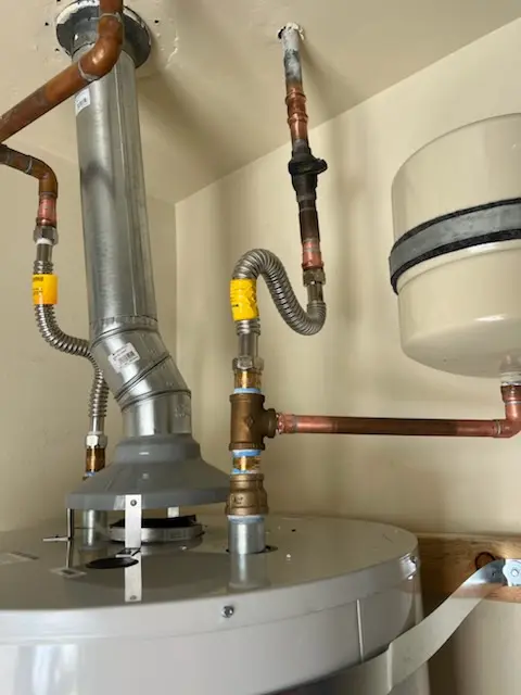 Water heater installation and plumbing repair in Dexter Falls